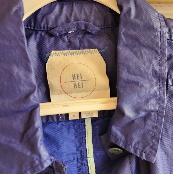 Anthropologie Hei Hei‎ Wax Coated Utility Swing jacket - Picture 4 of 8